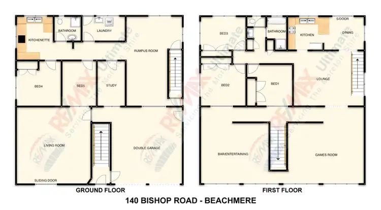 Floorplan of Homely house listing, 140 Bishop Road, Beachmere QLD 4510