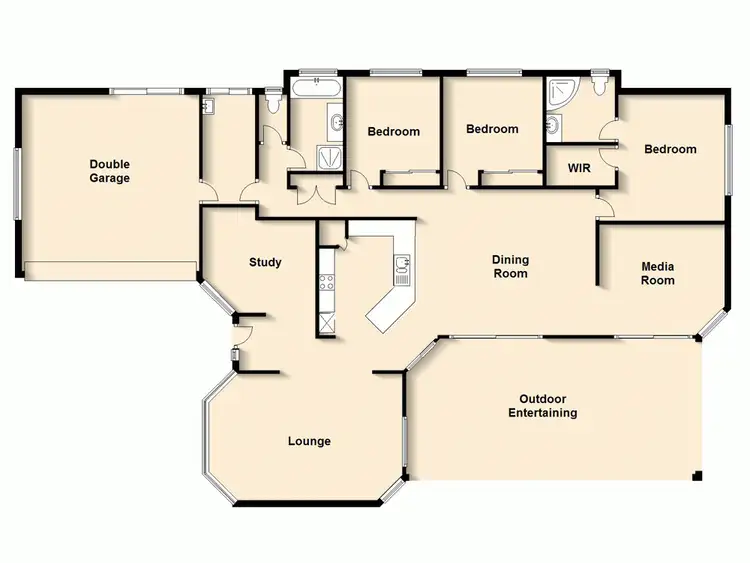 Floorplan of Homely house listing, 38 Paramount Drive, Warner QLD 4500