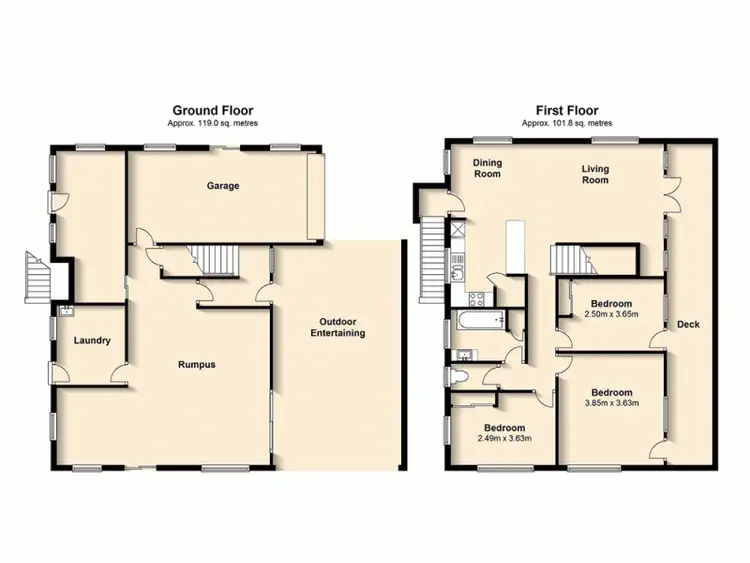 Floorplan of Homely house listing, 8 Gordon Road, Ferny Hills QLD 4055