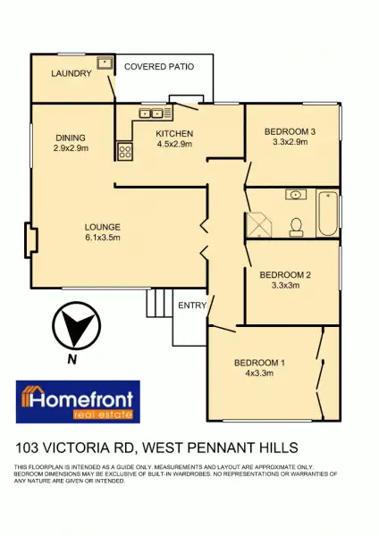 Floorplan of Homely house listing, 103 Victoria Road, West Pennant Hills NSW 2125
