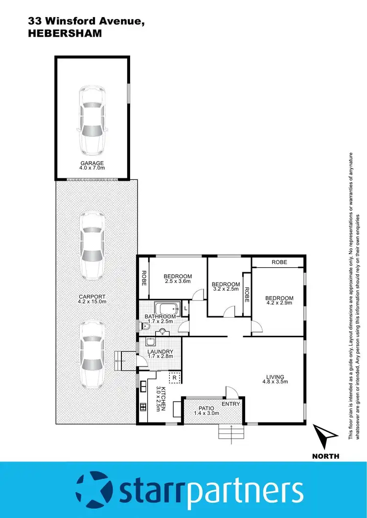 Floorplan of Homely house listing, 33 Winsford Avenue, Hebersham NSW 2770