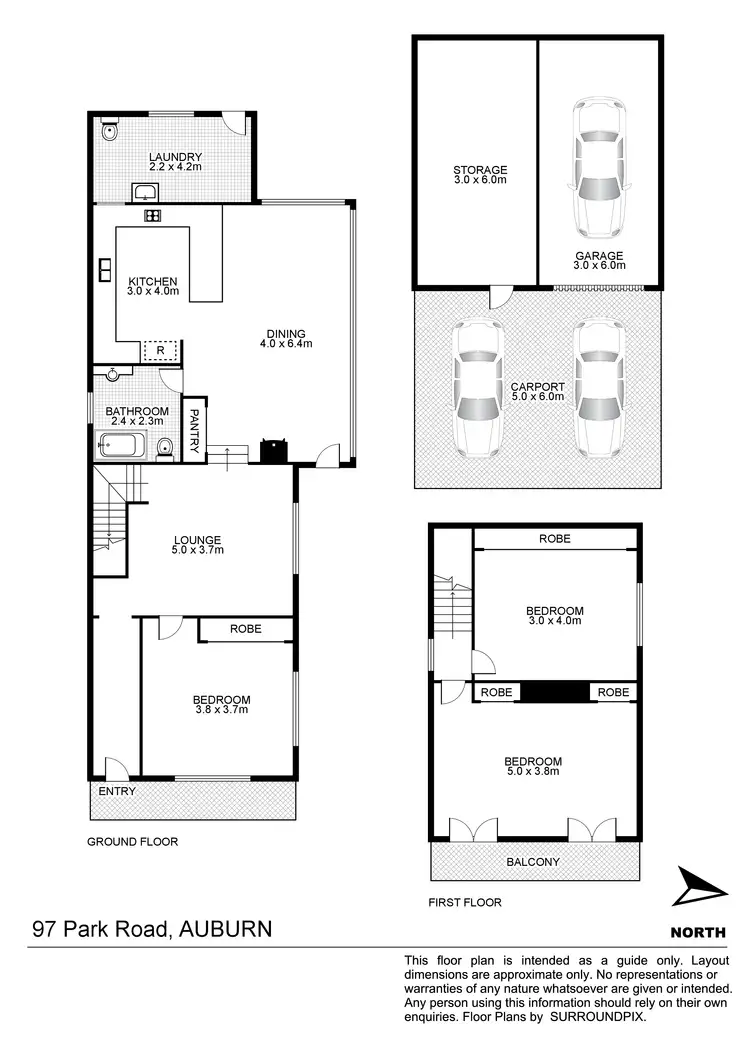 Floorplan of Homely house listing, 97 Park Rd, Auburn NSW 2144