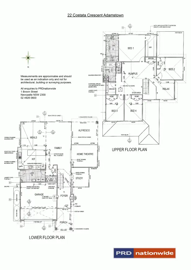 Floorplan of Homely house listing, 22 Costata Crescent, Adamstown NSW 2289