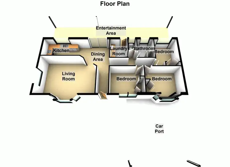 Floorplan of Homely house listing, 20 Lima Street, Holmview QLD 4207