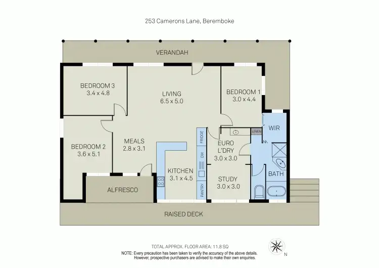 Floorplan of Homely rural property listing, 253 Camerons Lane, Beremboke VIC 3342