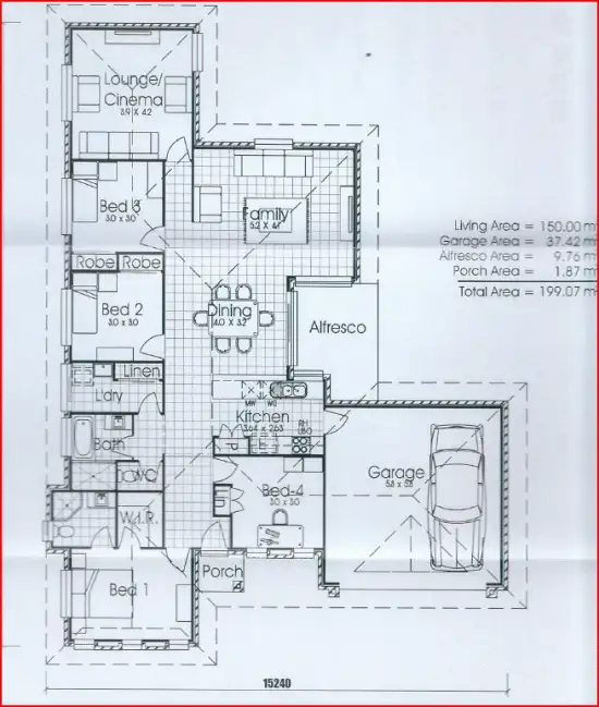 Floorplan of Homely house listing, 13 Jan Court, Caboolture QLD 4510