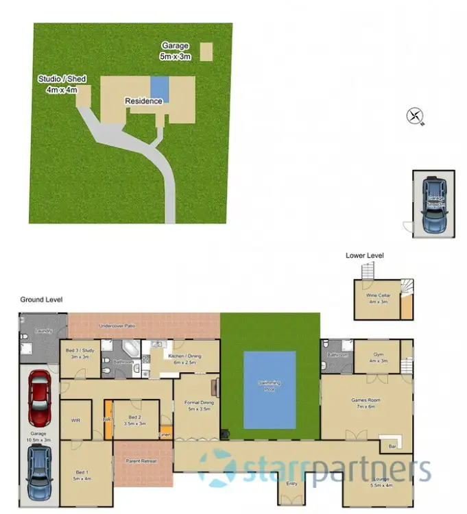 Floorplan of Homely house listing, 17-22 Clyde Street, Vineyard NSW 2765