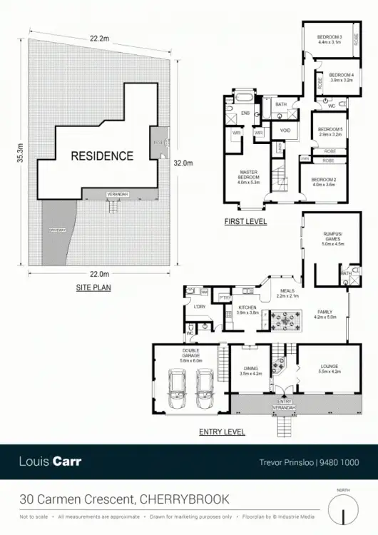 Floorplan of Homely house listing, 30 Carmen Crescent, Cherrybrook NSW 2126