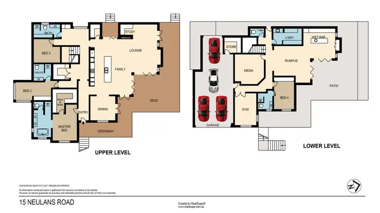 Floorplan of Homely house listing, 15 Neulans Road, Indooroopilly QLD 4068
