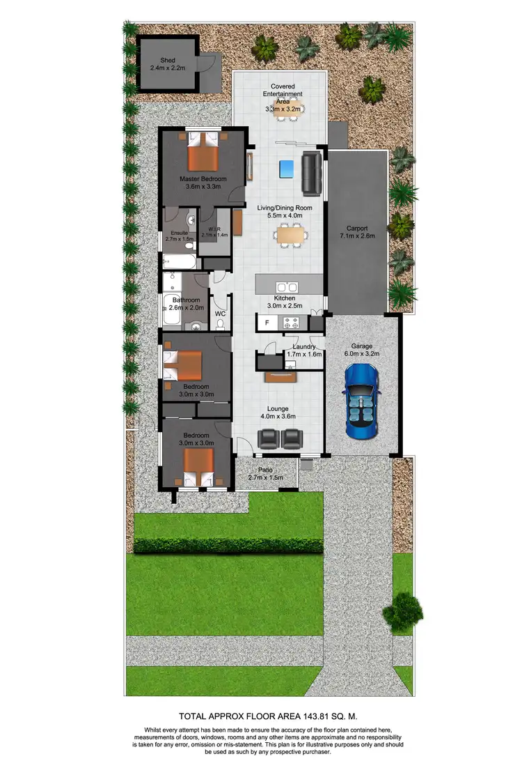 Floorplan of Homely house listing, 48 Parkland Drive, Springfield Lakes QLD 4300