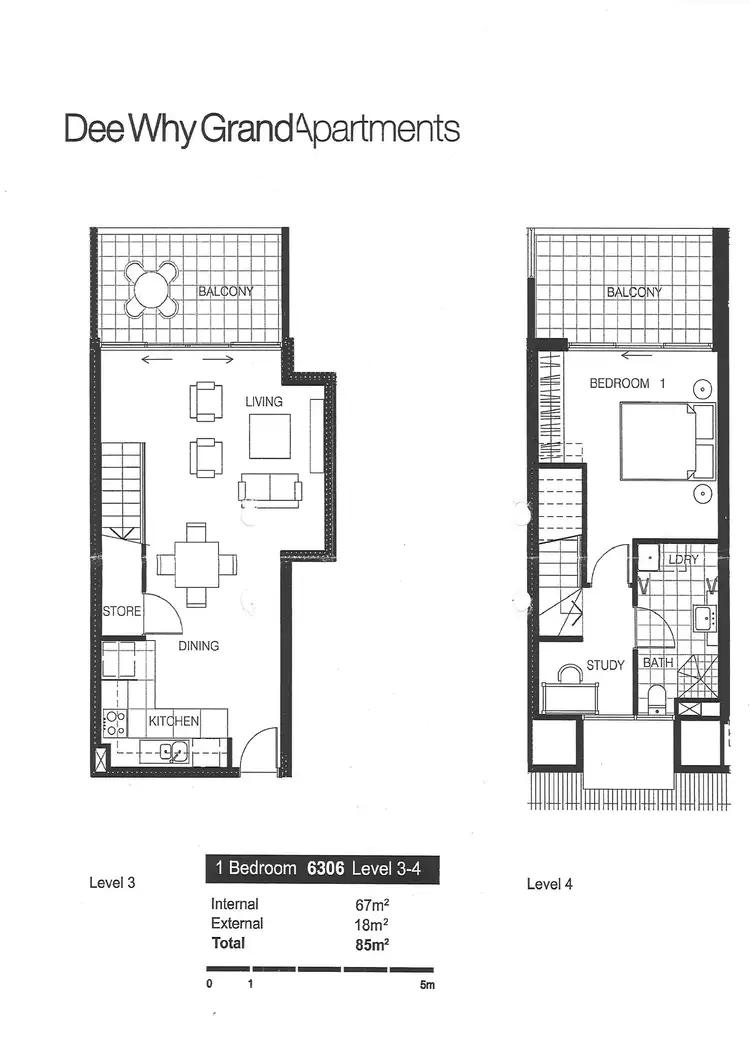 Floorplan of Homely apartment listing, 6306/10 Sturdee Parade, Dee Why NSW 2099