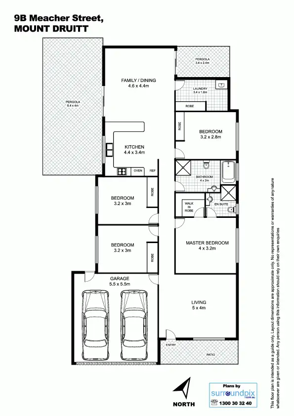 Floorplan of Homely house listing, 9B Meacher Street, Mount Druitt NSW 2770