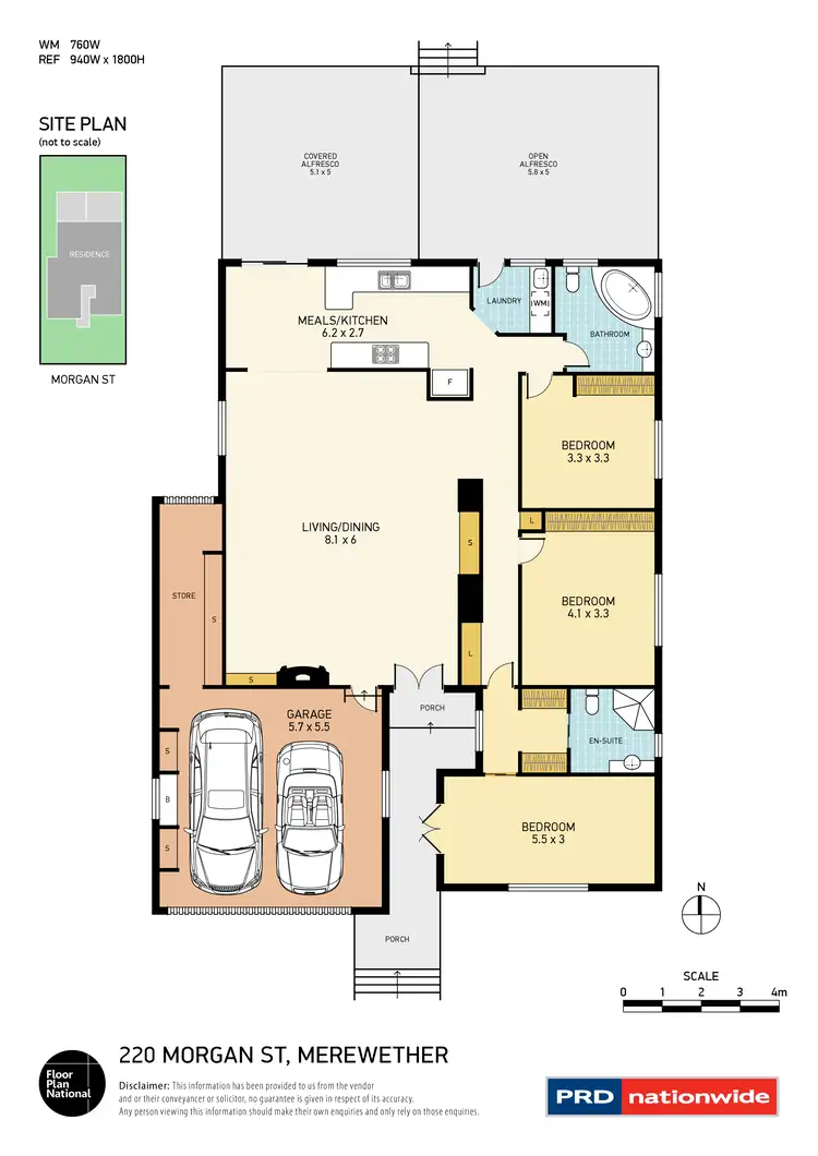 Floorplan of Homely house listing, 220 Morgan Street, Merewether NSW 2291
