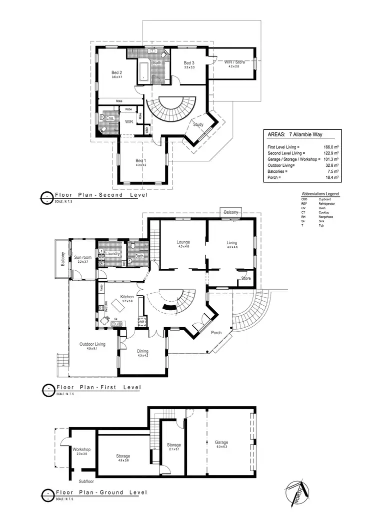Floorplan of Homely house listing, 7 Allambie Way, Mount Austin NSW 2650