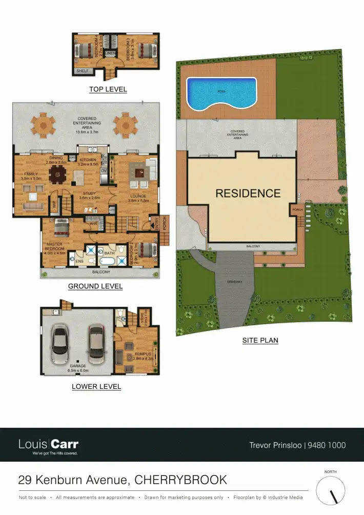 Floorplan of Homely house listing, 29 Kenburn Avenue, Cherrybrook NSW 2126