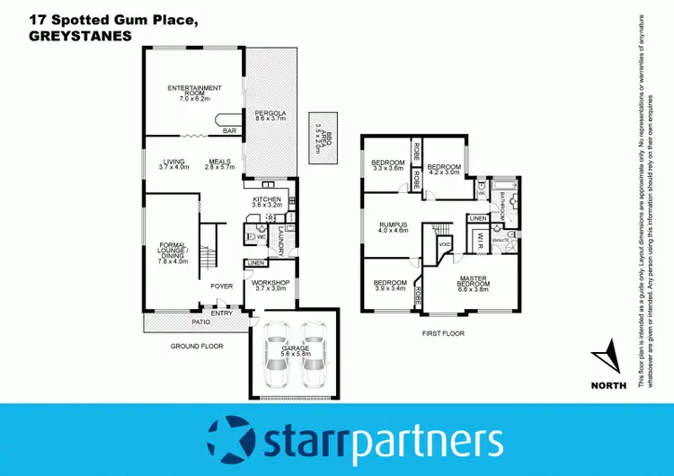 Floorplan of Homely house listing, 17 Spotted Gum Place, Greystanes NSW 2145