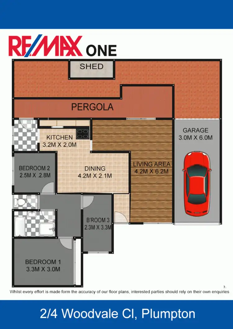 Floorplan of Homely villa listing, 2/4 Woodvale Close, Plumpton NSW 2761