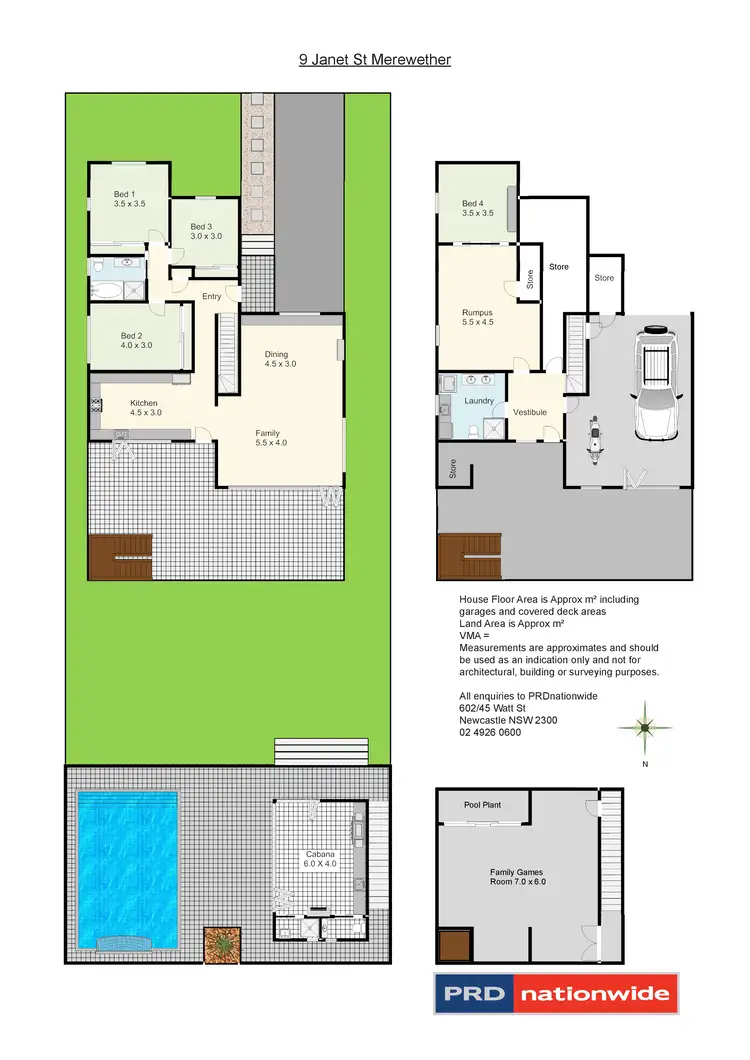 Floorplan of Homely house listing, 9 Janet Street, Merewether NSW 2291
