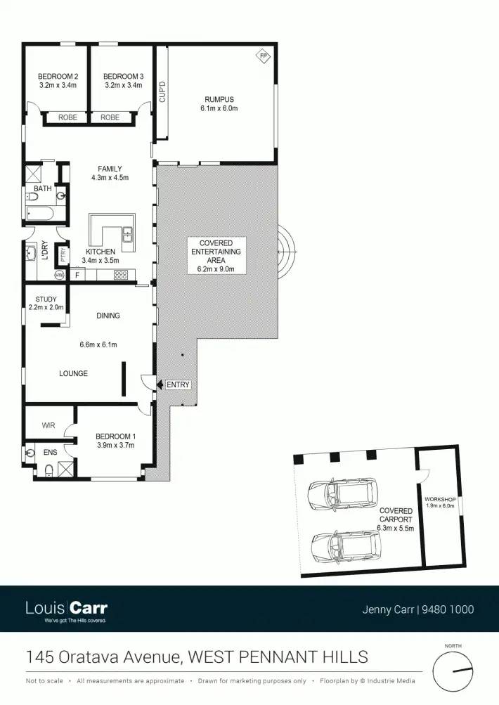 Floorplan of Homely house listing, 145 Oratava Avenue, West Pennant Hills NSW 2125