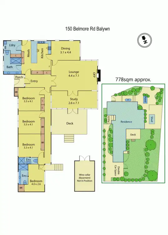 Floorplan of Homely house listing, 150 Belmore Road, Balwyn VIC 3103