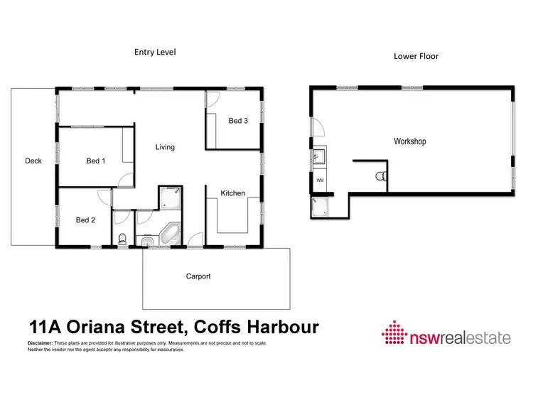 Floorplan of Homely house listing, 11A Oriana Street, Coffs Harbour NSW 2450