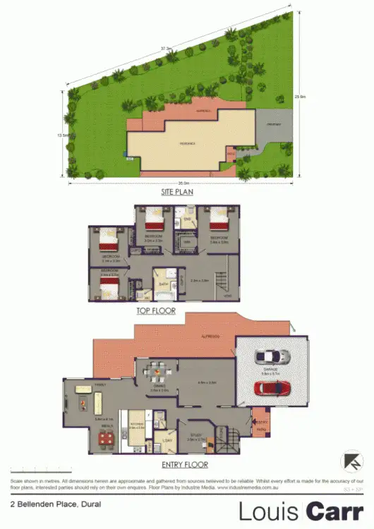 Floorplan of Homely house listing, 2 Bellenden Place, Dural NSW 2158