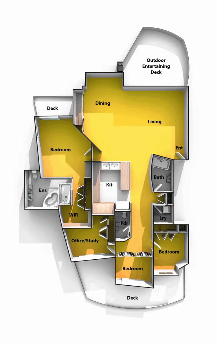 Floorplan of Homely unit listing, 29/39 First Avenue, Mooloolaba QLD 4557