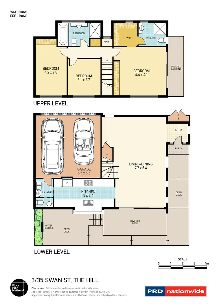 Floorplan of Homely house listing, 3/35 Swan Street, Cooks Hill NSW 2300
