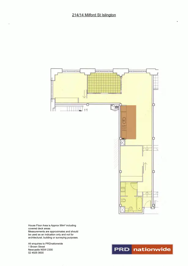 Floorplan of Homely house listing, 214/14 Milford Street, Islington NSW 2296