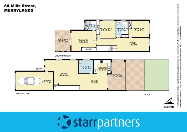Floorplan of Homely house listing, 6a Mills Street, Merrylands NSW 2160
