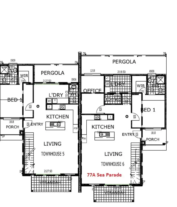 Floorplan of Homely house listing, 77A Sea Parade, Port Macdonnell SA 5291