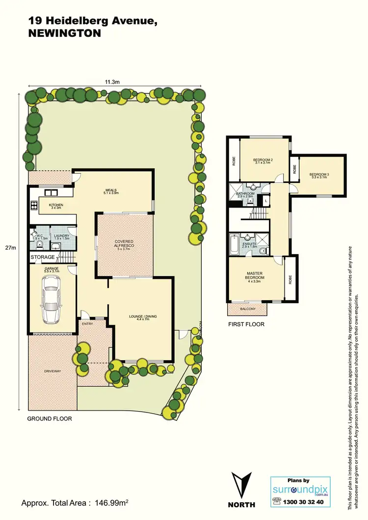 Floorplan of Homely house listing, 19 Heidelberg Avenue, Newington NSW 2127
