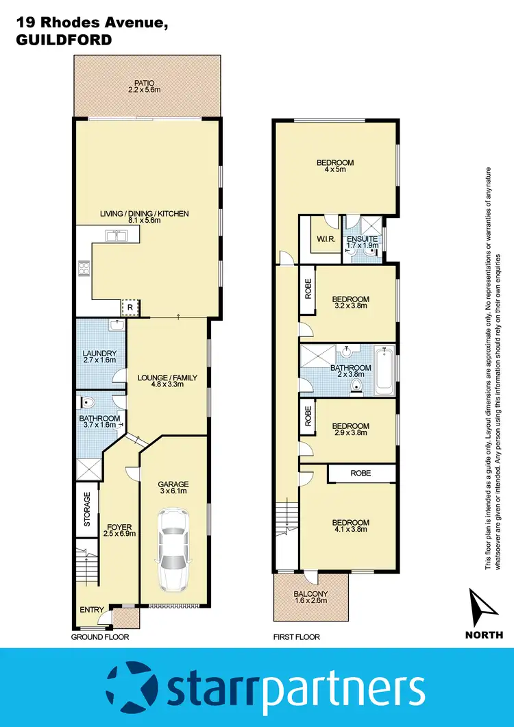 Floorplan of Homely house listing, 19 Rhodes Avenue, Guildford NSW 2161