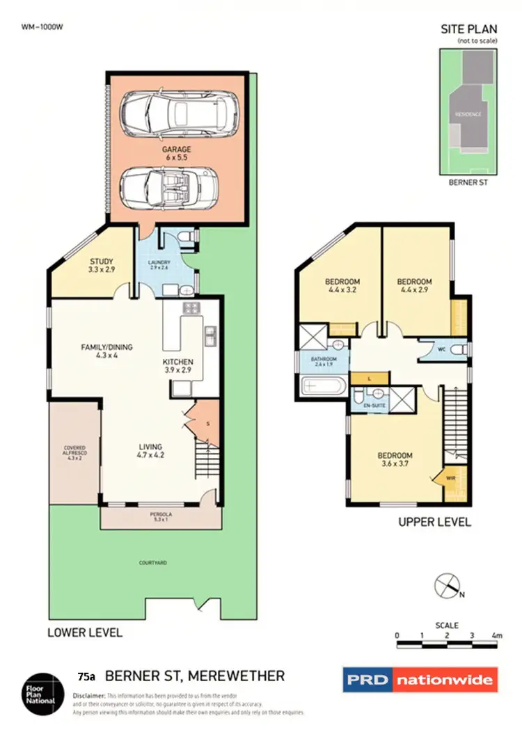 Floorplan of Homely house listing, 75a Berner Street, Merewether NSW 2291