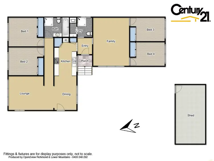 Floorplan of Homely house listing, 4 Anthony Avenue, Mount Riverview NSW 2774