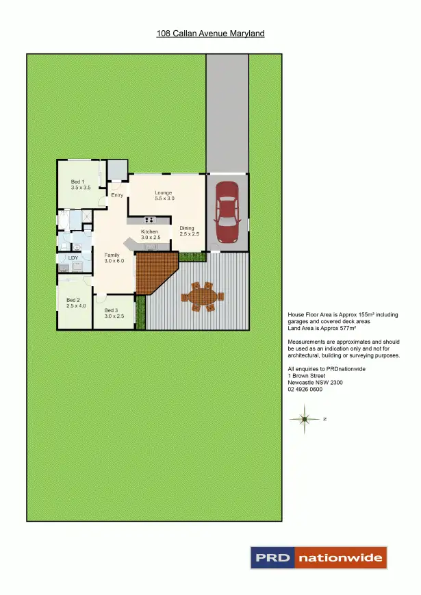 Floorplan of Homely house listing, 108 Callan Avenue, Maryland NSW 2287