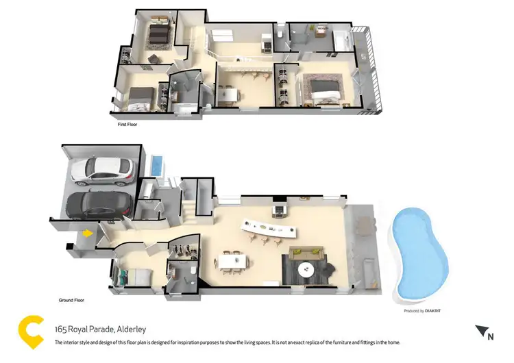 Floorplan of Homely house listing, 165 Royal Parade, Alderley QLD 4051