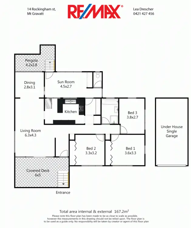 Floorplan of Homely house listing, 14 Rockingham Street, Mount Gravatt QLD 4122