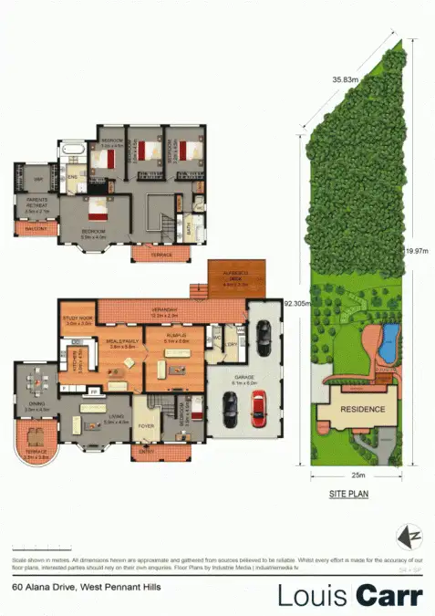 Floorplan of Homely house listing, 60 Alana Drive, West Pennant Hills NSW 2125