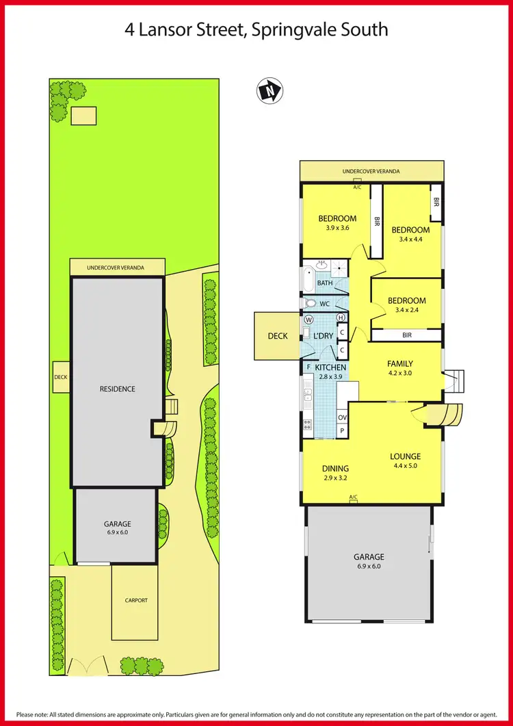 Floorplan of Homely house listing, 4 Lansor Street, Springvale South VIC 3172