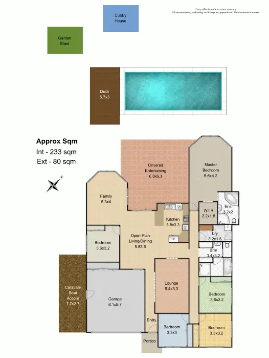 Floorplan of Homely house listing, 178 Macdonald Drive, Narangba QLD 4504