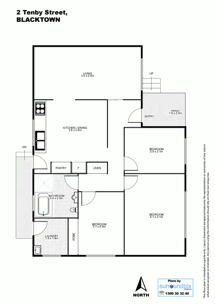 Floorplan of Homely house listing, Address available on request