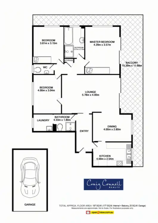 Floorplan of Homely apartment listing, 33/1 Lauderdale Avenue, Fairlight NSW 2094