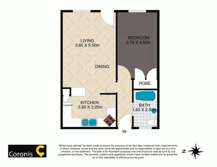Floorplan of Homely apartment listing, 5/6 Parkhurst Avenue, Herston QLD 4006