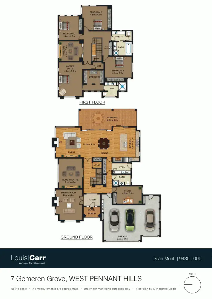 Floorplan of Homely house listing, 7 Gemeren Grove, West Pennant Hills NSW 2125
