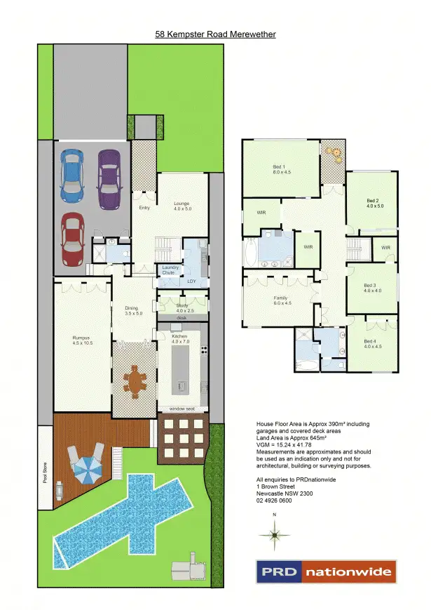 Floorplan of Homely house listing, 58 Kempster Road, Merewether NSW 2291