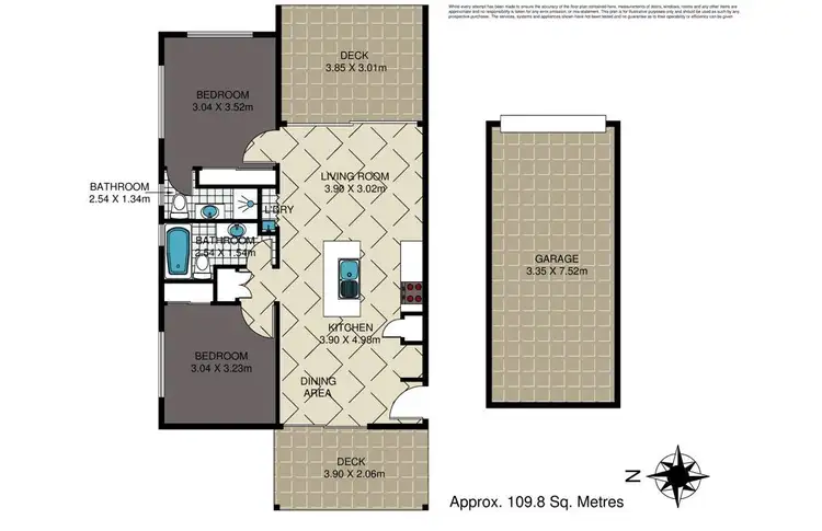 Floorplan of Homely unit listing, 7/17 Gordon Parade, Everton Park QLD 4053