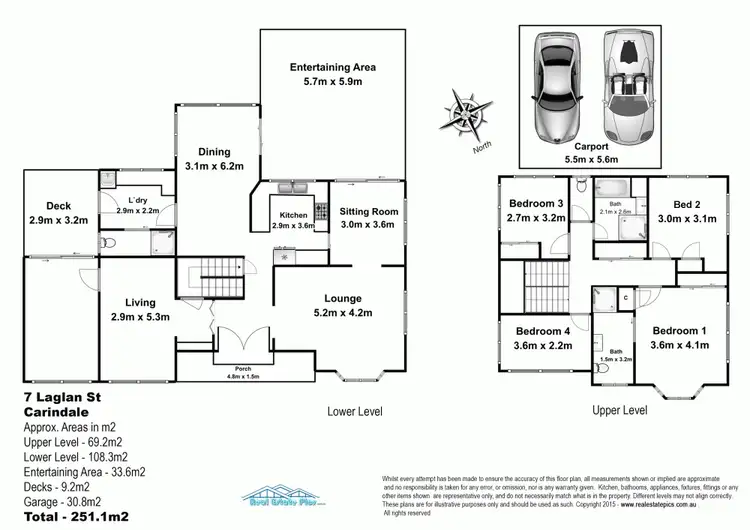 Floorplan of Homely house listing, 7 Laglan Street, Carindale QLD 4152
