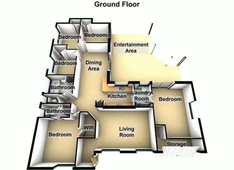 Floorplan of Homely house listing, 5 Myrtle Street, Waterford West QLD 4133