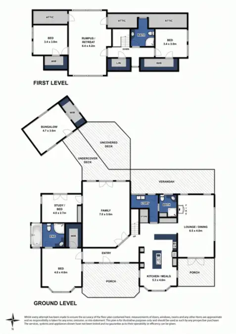 Floorplan of Homely rural property listing, 105 Dickins Road, Mount Duneed VIC 3216